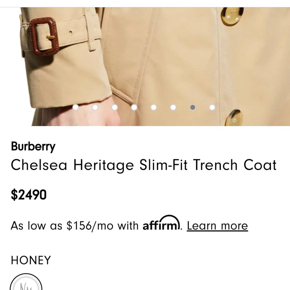 BURBERRY trench coat- burberry herita… - Picture 2 of 12